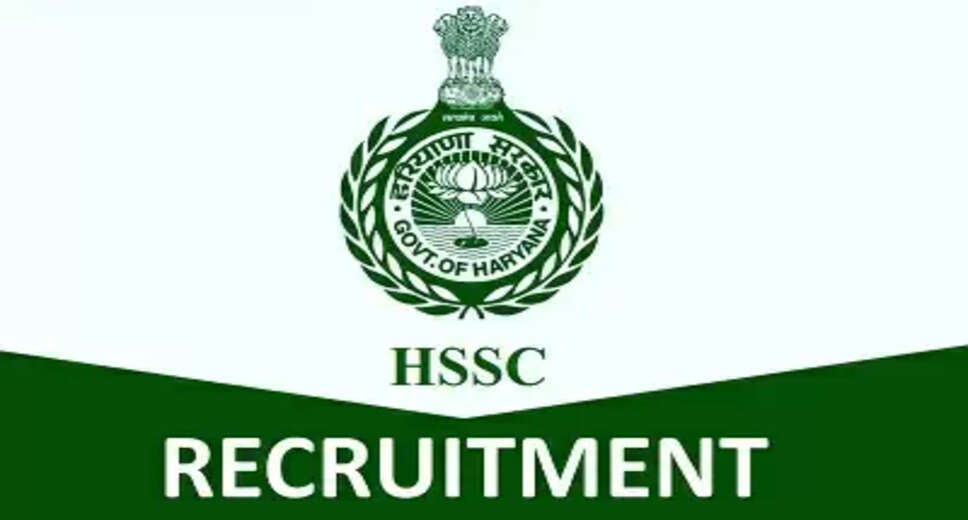 HSSC Recruitment 2023: A great opportunity has emerged to get a job (Sarkari Naukri) in Haryana Staff Selection Commission (HSSC). HSSC has sought applications to fill the posts of Trained Graduate Teacher (HSSC Recruitment 2023). Interested and eligible candidates who want to apply for these vacant posts (HSSC Recruitment 2023), can apply by visiting the official website of HSSC, hssc.gov.in. The last date to apply for these posts (HSSC Recruitment 2023) is 15 March 2023. Apart from this, candidates can also apply for these posts (HSSC Recruitment 2023) by directly clicking on this official link hssc.gov.in. If you need more detailed information related to this recruitment, then you can see and download the official notification (HSSC Recruitment 2023) through this link HSSC Recruitment 2023 Notification PDF. A total of 7471 posts will be filled under this recruitment (HSSC Recruitment 2023) process. Important Dates for HSSC Recruitment 2023 Online Application Starting Date – Last date for online application - 15 March 2023 Details of posts for HSSC Recruitment 2023 Total No. of Posts – Trained Graduate Teacher – 7471 Posts Eligibility Criteria for HSSC Recruitment 2023 Trained Graduate Teacher - Post Graduate degree in relevant subject from a recognized institute with experience Age Limit for HSSC Recruitment 2023 Trained Graduate Teacher – The maximum age of the candidates will be valid 42 years. Salary for HSSC Recruitment 2023 Trained Graduate Teacher: As per department Selection Process for HSSC Recruitment 2023 Will be done on the basis of written test. How to apply for HSSC Recruitment 2023 Interested and eligible candidates can apply through the official website of HSSC (hssc.gov.in) by 15 March 2023. For detailed information in this regard, refer to the official notification given above. If you want to get a government job, then apply for this recruitment before the last date and fulfill your dream of getting a government job. You can visit naukrinama.com for more such latest government jobs information.
