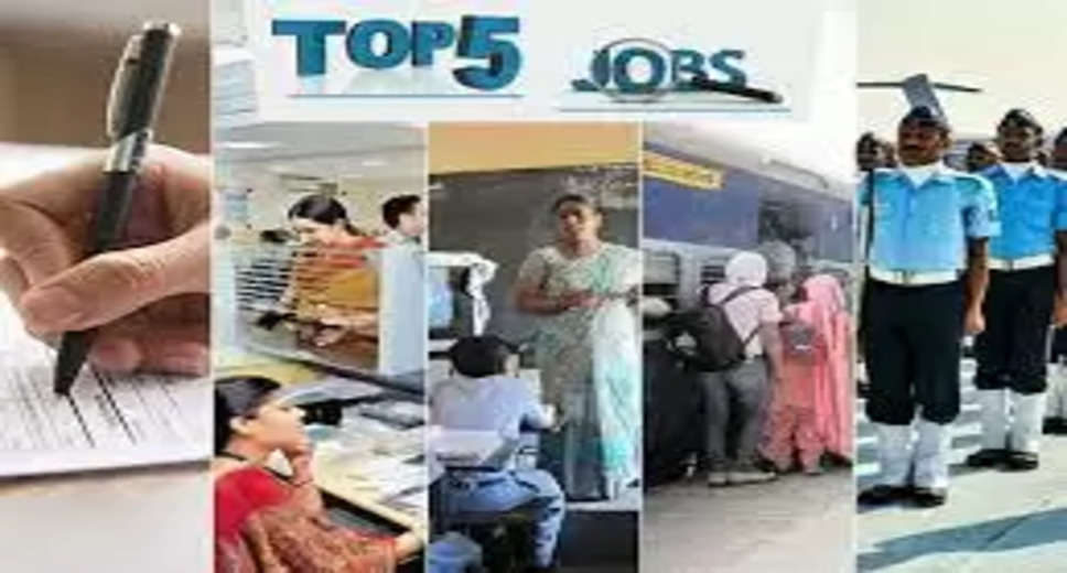 top 5 government jobs of the day 15 Sep
