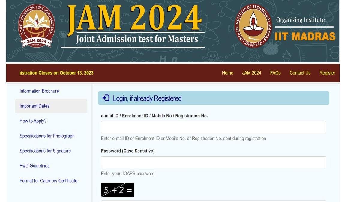 IIT JAM 2024 Registration Ends Today: Apply for Admission to Master's Programmes at IITs