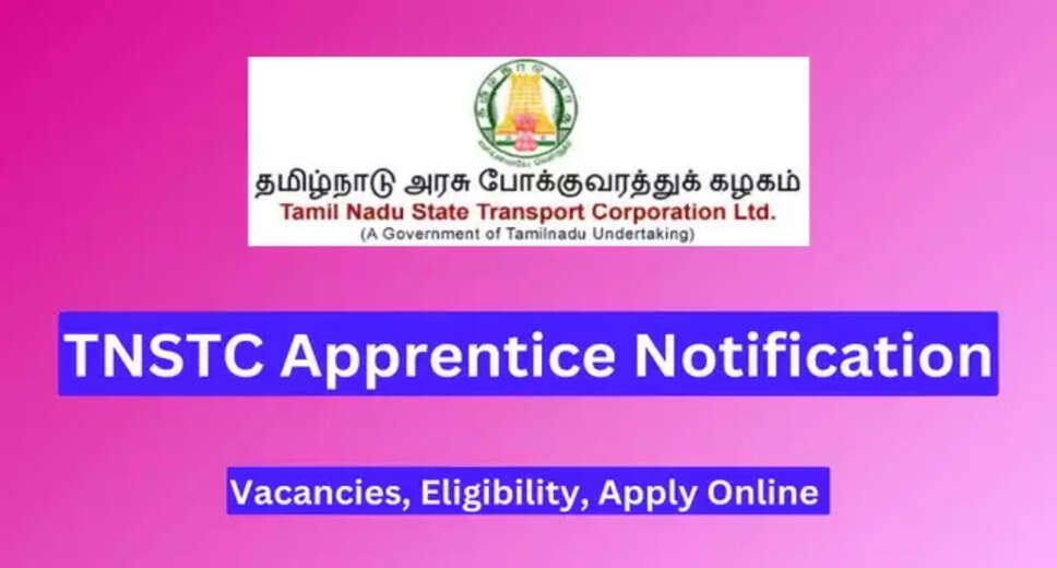 TNSTC Apprentice Jobs 2024: Online Applications Open for 688 Vacancies – Apply Now