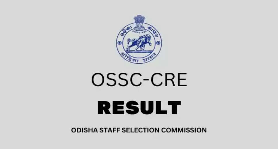 OSSC Junior Stenographer, Typist, DEO & Others: Main Written Exam Result Declared