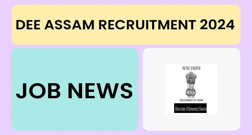 Building Assam's Future: 5550 Assistant Teacher Posts Up for Grabs at DEE, Apply Today