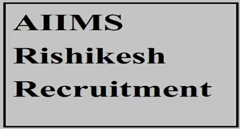 AIIMS Rishikesh Recruitment 2023 for Lab Technician: Apply Now!    If you are a Lab Technician looking for a job in Dehradun, then AIIMS Rishikesh has an exciting opportunity for you. AIIMS Rishikesh is currently inviting eligible candidates for Lab Technician vacancies. The organization has announced one vacant position for Lab Technician. Interested candidates can apply for AIIMS Rishikesh Recruitment 2023 before the last date, 25/04/2023.    Qualifications for AIIMS Rishikesh Recruitment 2023  Candidates who wish to apply for the Lab Technician vacancies must have a BMLT degree. AIIMS Rishikesh has set specific qualifications for candidates interested in the Lab Technician position. Only candidates who have completed the required qualifications can apply for this job.    AIIMS Rishikesh Recruitment 2023 Vacancy Details  The Lab Technician position at AIIMS Rishikesh has only one vacancy. Interested candidates can go through the official notification for AIIMS Rishikesh Recruitment 2023 and apply for the job.    Salary for AIIMS Rishikesh Lab Technician Recruitment 2023  The selected candidates for AIIMS Rishikesh Lab Technician Recruitment 2023 will receive a salary of Rs.20,000 - Rs.20,000 per month.    Job Location for AIIMS Rishikesh Recruitment 2023  The selected candidates for AIIMS Rishikesh Lab Technician Recruitment 2023 will join the company located in Dehradun.    How to Apply for AIIMS Rishikesh Recruitment 2023  Candidates interested in the Lab Technician position at AIIMS Rishikesh can apply online/offline on or before 25/04/2023. To apply for AIIMS Rishikesh Recruitment 2023, candidates can follow these simple steps:    Visit the official website of AIIMS Rishikesh. Check the latest notification regarding AIIMS Rishikesh Recruitment 2023 on the website. Read the instructions in the notification entirely before proceeding. Apply or fill out the application form before the last date. Similar Jobs in 2023  Candidates who are interested in AIIMS Rishikesh Recruitment 2023 can also check out similar government job opportunities available in 2023.    Don't miss out on this exciting opportunity to work as a Lab Technician at AIIMS Rishikesh. Apply for AIIMS Rishikesh Recruitment 2023 today!