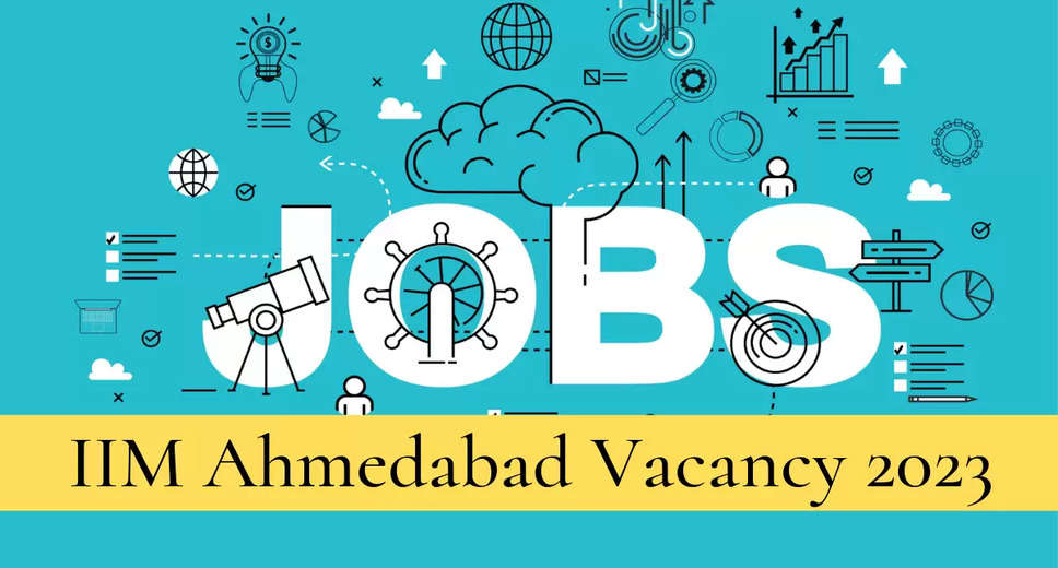 IIM Ahmedabad Recruitment 2023: Apply for Research Associate Vacancies    Are you looking for a career opportunity in the field of research? If yes, then here is good news for you. The Indian Institute of Management (IIM) Ahmedabad has announced a recruitment notification for the post of Research Associate. Interested and eligible candidates can apply for IIM Ahmedabad Recruitment 2023 either online or offline before 31/03/2023.    IIM Ahmedabad is one of the top management institutes in India, located in Ahmedabad, Gujarat. The institute is known for its excellence in management education and research. The selected candidates will be placed in IIM Ahmedabad, Ahmedabad, with a pay scale of Not Disclosed.    Here are the details of IIM Ahmedabad Recruitment 2023:    Organization      IIM Ahmedabad  Post Name          Research Associate  Total Vacancy    Various Posts  Salary    Not Disclosed  Job Location       Ahmedabad  Last Date to Apply           31/03/2023  Official Website              iima.ac.in  Similar Jobs        Govt Jobs 2023  Qualification for IIM Ahmedabad Recruitment 2023:  The eligibility criteria are the most important factor for a job. Candidates must have a B.Tech/B.E or M.E/M.Tech degree to apply for IIM Ahmedabad Recruitment 2023.  IIM Ahmedabad Recruitment 2023 Vacancy Count:  The IIM Ahmedabad Recruitment 2023 vacancy count is Various. Eligible candidates can check the official notification and apply online before the last date.  IIM Ahmedabad Recruitment 2023 Salary:  Selected candidates will get a pay scale of Not Disclosed.  Job Location for IIM Ahmedabad Recruitment 2023:  IIM Ahmedabad is hiring candidates to fill Various Research Associate vacancies in Ahmedabad. Candidates can check the official notification and apply for IIM Ahmedabad Recruitment 2023 before the last date.  IIM Ahmedabad Recruitment 2023 Apply Online Last Date:  Candidates who satisfy the eligibility criteria alone can apply for the job. The applications will not be accepted after the last date, so apply before 31/03/2023.  Steps to Apply for IIM Ahmedabad Recruitment 2023:  Here are the steps to apply for IIM Ahmedabad Recruitment 2023:  Step 1: Visit the official website of IIM Ahmedabad - iima.ac.in  Step 2: Look for the IIM Ahmedabad Recruitment 2023 Notification  Step 3: Read all the details in the notification  Step 4: Apply or send the application form as per the mode of application given on the official notification.  Don't miss this opportunity to work with one of the most prestigious institutes in India. Apply for IIM Ahmedabad Recruitment 2023 now!