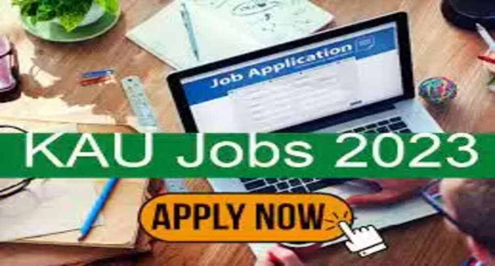 KAU Recruitment 2023: A great opportunity has emerged to get a job (Sarkari Naukri) in Kerala Agricultural University (KAU). KAU has sought applications to fill the posts of Assistant Professor (KAU Recruitment 2023). Interested and eligible candidates who want to apply for these vacant posts (KAU Recruitment 2023), they can apply by visiting KAU's official website kau.in. The last date to apply for these posts (KAU Recruitment 2023) is 17 January 2023.  Apart from this, candidates can also apply for these posts (KAU Recruitment 2023) by directly clicking on this official link kau.in. If you want more detailed information related to this recruitment, then you can see and download the official notification (KAU Recruitment 2023) through this link KAU Recruitment 2023 Notification PDF. A total of 1 posts will be filled under this recruitment (KAU Recruitment 2023) process.  Important Dates for KAU Recruitment 2023  Starting date of online application -  Last date for online application – 17 January 2023  Details of Posts for KAURecruitment 2023  Total No. of Posts-  Assistant Professor - 1 Post  Eligibility Criteria for KAU Recruitment 2023  Assistant Professor: Ph.D degree from recognized institute with experience  Age Limit for KAU Recruitment 2023  The age of the candidates will be valid 40 years.  Salary for KAU Recruitment 2023  according to rules  Selection Process for KAU Recruitment 2023  Will be done on the basis of interview.  How to apply for KAU Recruitment 2023  Interested and eligible candidates can apply through the official website of KAU (kau.in) by 17 January 2023. For detailed information in this regard, refer to the official notification given above.  If you want to get a government job, then apply for this recruitment before the last date and fulfill your dream of getting a government job. You can visit naukrinama.com for more such latest government jobs information.