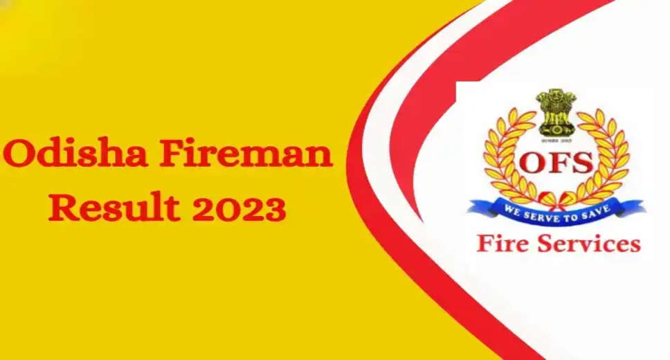 Odisha Fireman Recruitment 2023: Final Result Out! Check Roll Numbers Here