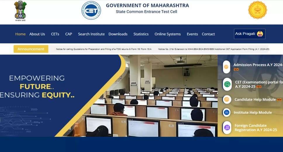 MHT CET 2024 Final Merit List Release: Access It Today at cetcell.mahacet.org