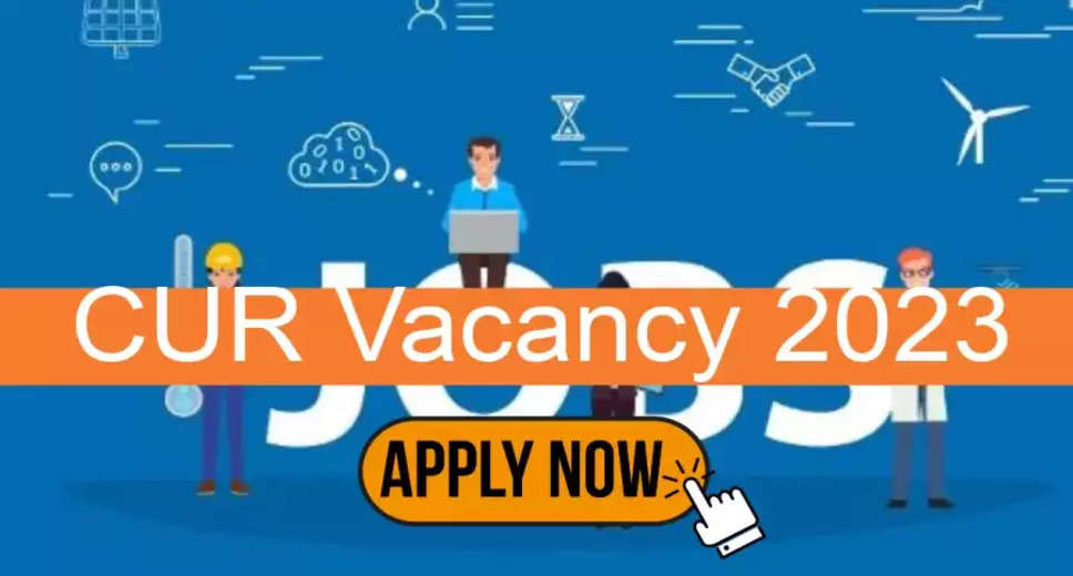 CURAJ Recruitment 2023: A great opportunity has emerged to get a job (Sarkari Naukri) in the Central University of Rajasthan (CURAJ). CURAJ has sought applications to fill the posts of Assistant Professor (CURAJ Recruitment 2023). Interested and eligible candidates who want to apply for these vacant posts (CURAJ Recruitment 2023), they can apply by visiting the official website of CURAJ uniraj.ac.in. The last date to apply for these posts (CURAJ Recruitment 2023) is 27 February 2023.  Apart from this, candidates can also apply for these posts (CURAJ Recruitment 2023) directly by clicking on this official link uniraj.ac.in. If you want more detailed information related to this recruitment, then you can see and download the official notification (CURAJ Recruitment 2023) through this link CURAJ Recruitment 2023 Notification PDF. A total of 2 posts will be filled under this recruitment (CURAJ Recruitment 2023) process.  Important Dates for CURAJ Recruitment 2023  Online Application Starting Date –  Last date for online application - 27 February 2023  Details of posts for CURAJ Recruitment 2023  Total No. of Posts- : 2 Posts  Eligibility Criteria for CURAJ Recruitment 2023  Assistant Professor - Post Graduate degree from recognized institute and experience  Age Limit for CURAJ Recruitment 2023  Assistant Professor - The age limit of the candidates will be valid as per the rules of the department.  Salary for CURAJ Recruitment 2023  Assistant Professor: As per rules  Selection Process for CURAJ Recruitment 2023  Will be done on the basis of written test.  How to apply for CURAJ Recruitment 2023  Interested and eligible candidates can apply through the official website of CURAJ (uniraj.ac.in) by 27 February 2023. For detailed information in this regard, refer to the official notification given above.  If you want to get a government job, then apply for this recruitment before the last date and fulfill your dream of getting a government job. You can visit naukrinama.com for more such latest government jobs information.
