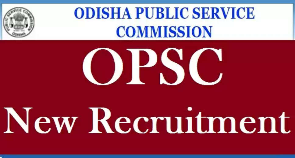 OPSC Recruitment 2022: A great opportunity has emerged to get a job (Sarkari Naukri) in Odisha Public Service Commission (OPSC). OPSC has sought applications to fill the posts of Assistant Professor (OPSC Recruitment 2022). Interested and eligible candidates who want to apply for these vacant posts (OPSC Recruitment 2022), can apply by visiting the official website of OPSC opsc.gov.in. The last date to apply for these posts (OPSC Recruitment 2022) is 17 February 2023. Apart from this, candidates can also apply for these posts (OPSC Recruitment 2022) directly by clicking on this official link opsc.gov.in. If you want more detailed information related to this recruitment, then you can see and download the official notification (OPSC Recruitment 2022) through this link OPSC Recruitment 2022 Notification PDF. A total of 274 posts will be filled under this recruitment (OPSC Recruitment 2022) process. Important Dates for OPSC Recruitment 2022 Online Application Starting Date – Last date for online application - 17 February 2023 Details of posts for OPSC Recruitment 2022 Total No. of Posts- Assistant Professor - 274 Posts Eligibility Criteria for OPSC Recruitment 2022 Assistant Professor - Post graduate degree from recognized institute and experience Age Limit for OPSC Recruitment 2022 The maximum age of the candidates will be valid 45 years. Salary for OPSC Recruitment 2022 Assistant Professor: As per the rules of the department Selection Process for OPSC Recruitment 2022 Will be done on the basis of written test. How to apply for OPSC Recruitment 2022 Interested and eligible candidates can apply through the official website of OPSC (opsc.gov.in) by 17 February 2023. For detailed information in this regard, refer to the official notification given above. If you want to get a government job, then apply for this recruitment before the last date and fulfill your dream of getting a government job. You can visit naukrinama.com for more such latest government jobs information.