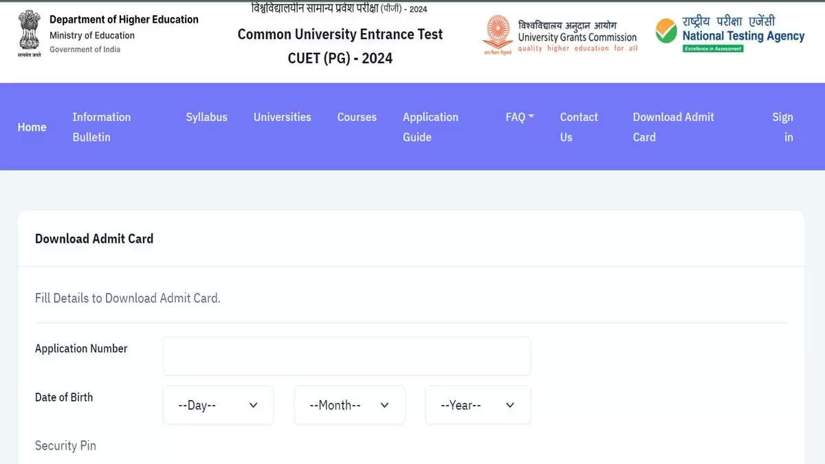 CUET PG 2024: Admit Cards Now Available for March 14-15 Exams; Step-by-Step Download Guide