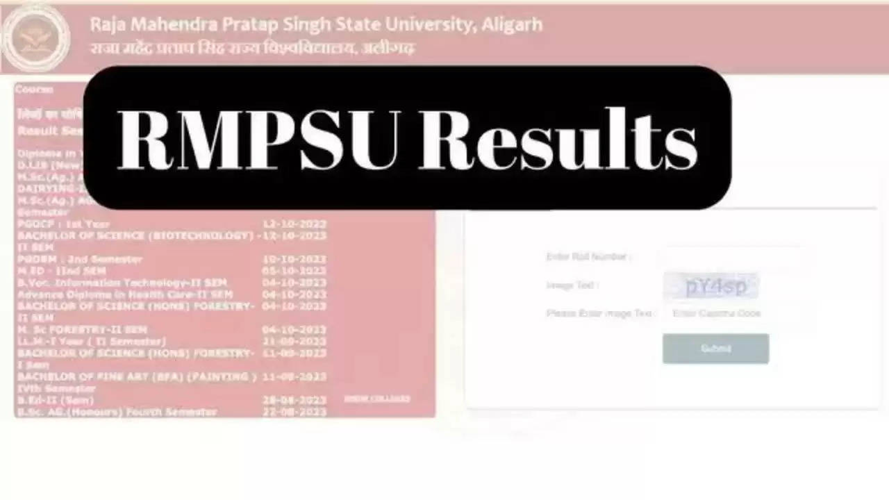 RMPSSU Declares 2024 Results: UG and PG Marksheets Now Available for Download at rmpssu.ac.in