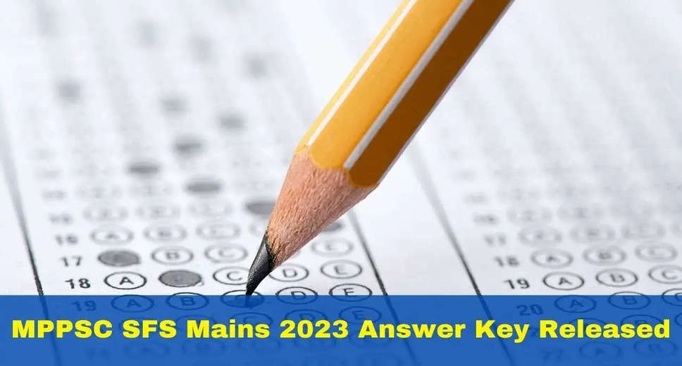 MPPSC Releases Final Answer Key for State Forest Service Mains Exam 2023