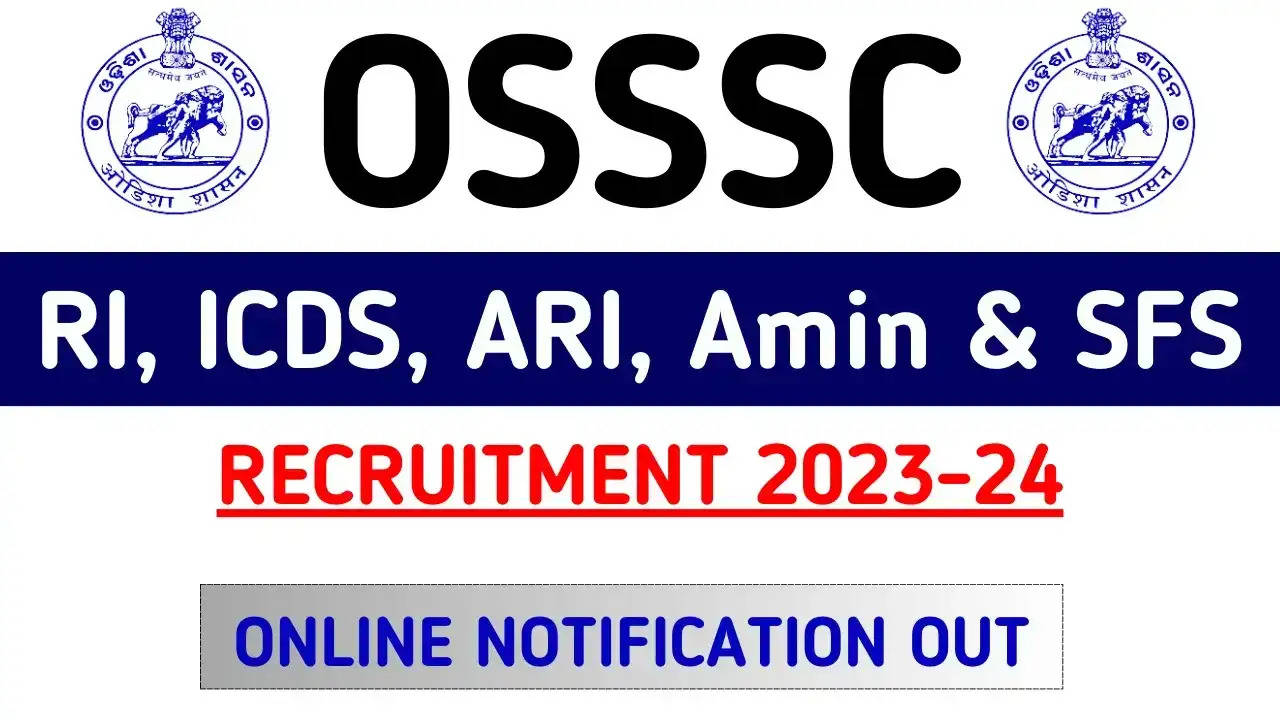 Odisha Govt Jobs 2024: OSSSC Recruitment for 2895 Amin, RI, ARI & Other Posts - Apply till Jan 31st!