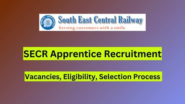 SEC Railway Apprentice Recruitment 2024: Apply Online for 1113 Vacancies
