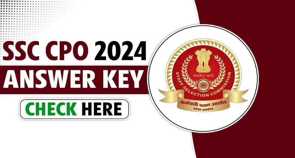 SSC CPO Paper 1 Answer Key 2024 to be Released Soon: How to Download