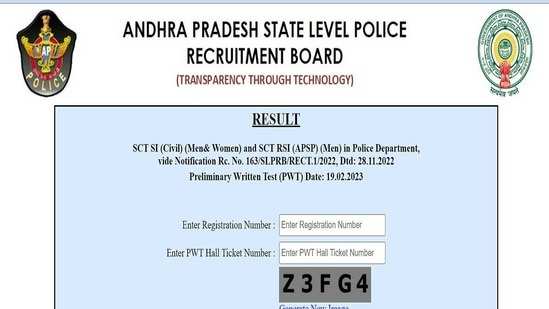 APSLPRB Police SI Results 2023 announced @ slprb.ap.gov.in; Direct link here