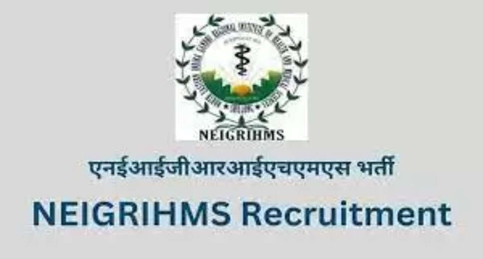 NEIGRIHMS Recruitment 2023: A great opportunity has emerged to get a job (Sarkari Naukri) in the Northeastern Indira Gandhi Regional Institute of Health and Medical Sciences, (NEIGRIHMS). NEIGRIHMS has sought applications to fill the posts of Accounts Officer (NEIGRIHMS Recruitment 2023). Interested and eligible candidates who want to apply for these vacant posts (NEIGRIHMS Recruitment 2023), can apply by visiting the official website of NEIGRIHMS at neigrihms.gov.in. The last date to apply for these posts (NEIGRIHMS Recruitment 2023) is 28 February 2023.  Apart from this, candidates can also apply for these posts (NEIGRIHMS Recruitment 2023) by directly clicking on this official link neigrihms.gov.in. If you want more detailed information related to this recruitment, then you can see and download the official notification (NEIGRIHMS Recruitment 2023) through this link NEIGRIHMS Recruitment 2023 Notification PDF. A total of 12 posts will be filled under this recruitment (NEIGRIHMS Recruitment 2023) process.  Important Dates for NEIGRIHMS Recruitment 2023  Online Application Starting Date –  Last date for online application - 28 February 2023  Details of posts for NEIGRIHMS Recruitment 2023  Total No. of Posts- Accounts Officer-12 Posts  Location- Shillong  Eligibility Criteria for NEIGRIHMS Recruitment 2023  Accounts Officer: CA, M.Com degree from recognized institute and having experience  Age Limit for NEIGRIHMS Recruitment 2023  Accounts Officer - The age of the candidates will be 56 years.  Salary for NEIGRIHMS Recruitment 2023  Accounts Officer: 56100-177500/-  Selection Process for NEIGRIHMS Recruitment 2023  Accounts Officer: Will be done on the basis of interview.  How to Apply for NEIGRIHMS Recruitment 2023  Interested and eligible candidates can apply through NEIGRIHMS official website (neigrihms.gov.in) latest by 28 February 2023. For detailed information in this regard, refer to the official notification given above.  If you want to get a government job, then apply for this recruitment before the last date and fulfill your dream of getting a government job. You can visit naukrinama.com for more such latest government jobs information.