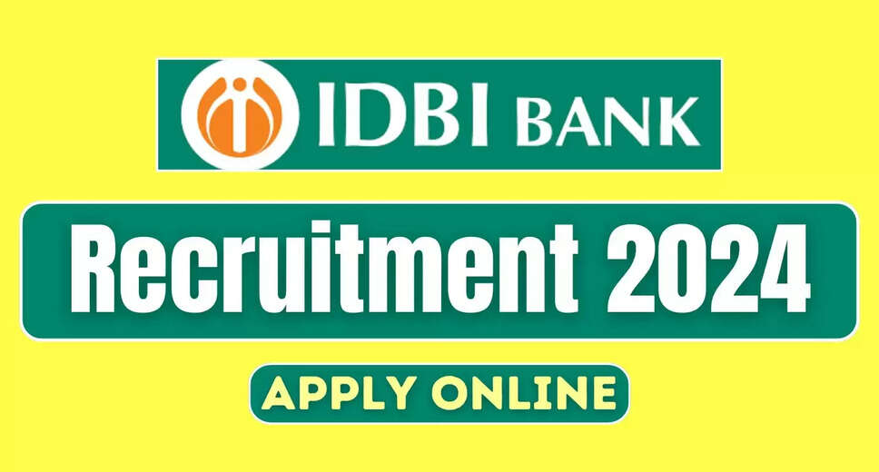 IDBI Bank Announces Recruitment for Specialist Cadre Officers 2024 – 56 Posts Available
