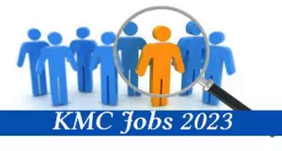 KMC Recruitment 2023: A great opportunity has emerged to get a job (Sarkari Naukri) in Kolkata Municipal Corporation (KMC). Electronics Corporation of India Limited has sought applications to fill Medical Officer and other posts (KMC Recruitment 2023). Interested and eligible candidates who want to apply for these vacant posts (KMC Recruitment 2023), can apply by visiting the official website of KMC at kmcgov.in. To apply for these posts (KMC Recruitment 2023), you can participate in the interview on 15 February 2023. Apart from this, candidates can also apply for these posts (KMC Recruitment 2023) by directly clicking on this official link kmcgov.in. If you need more detailed information related to this recruitment, then you can view and download the official notification (KMC Recruitment 2023) through this link KMC Recruitment 2023 Notification PDF. A total of 29 posts will be filled under this recruitment (KMC Recruitment 2023) process. Important Dates for KMC Recruitment 2023 Online Application Starting Date – Last date for online application - 15 February 2023 KMC Recruitment 2023 Posts Recruitment Location Kolkata Details of posts for KMC Recruitment 2023 Total No. of Posts- 29 Eligibility Criteria for KMC Recruitment 2023 Medical Officer: MBBS degree from recognized institute with experience. Age Limit for KMC Recruitment 2023 The age of the candidates will be valid 62 years. Salary for KMC Recruitment 2023 Medical Officer : 60000 Selection Process for KMC Recruitment 2023 Medical Officer: Will be done on the basis of interview. How to apply for KMC Recruitment 2023 Interested and eligible candidates can attend the interview on 15 February 2023 through the official website of KMC (kmcgov.in). For detailed information in this regard, refer to the official notification given above. If you want to get a government job, then apply for this recruitment before the last date and fulfill your dream of getting a government job. You can visit naukrinama.com for more such latest government jobs information.