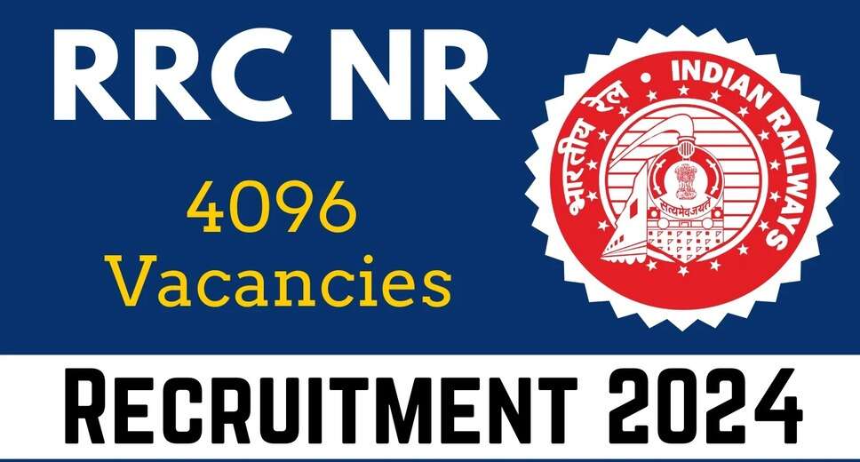 Northern Railway Apprentice 2024: Online Application Open for 4096 Posts