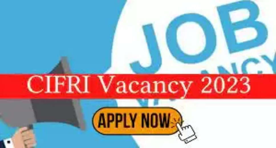 CIFRI Recruitment 2023: A great opportunity has emerged to get a job (Sarkari Naukri) in the Central Inland Physicians Research Institute (CIFRI). CIFRI has sought applications to fill the posts of Technical Assistant (CIFRI Recruitment 2023). Interested and eligible candidates who want to apply for these vacant posts (CIFRI Recruitment 2023), can apply by visiting the official website of CIFRI, CIFRI.edu. The last date to apply for these posts (CIFRI Recruitment 2023) is 21 February 2023. Apart from this, candidates can also apply for these posts (CIFRI Recruitment 2023) directly by clicking on this official link CIFRI.edu. If you need more detailed information related to this recruitment, then you can view and download the official notification (CIFRI Recruitment 2023) through this link CIFRI Recruitment 2023 Notification PDF. A total of 2 posts will be filled under this recruitment (CIFRI Recruitment 2023) process. Important Dates for CIFRI Recruitment 2023 Online Application Starting Date – Last date for online application - 21 February 2023 Details of posts for CIFRI Recruitment 2023 Total No. of Posts- : 2 Posts Location- Kolkata Eligibility Criteria for CIFRI Recruitment 2023 Technical Assistant: Bachelor's degree in Zoology from a recognized institute with experience Age Limit for CIFRI Recruitment 2023 Technical Assistant - The age limit of the candidates will be 45 years. Salary for CIFRI Recruitment 2023 Technical Assistant: 25000/- Selection Process for CIFRI Recruitment 2023 Technical Assistant: Will be done on the basis of interview. How to apply for CIFRI Recruitment 2023 Interested and eligible candidates can apply through the official website of CIFRI (CIFRI.edu) till 21 February. For detailed information in this regard, refer to the official notification given above. If you want to get a government job, then apply for this recruitment before the last date and fulfill your dream of getting a government job. For more latest government jobs like this, you can visit naukrinama.com