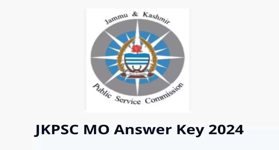 JKPSC Medical Officer Exam Solution Key 2024 Now Available at jkpsc.nic.in