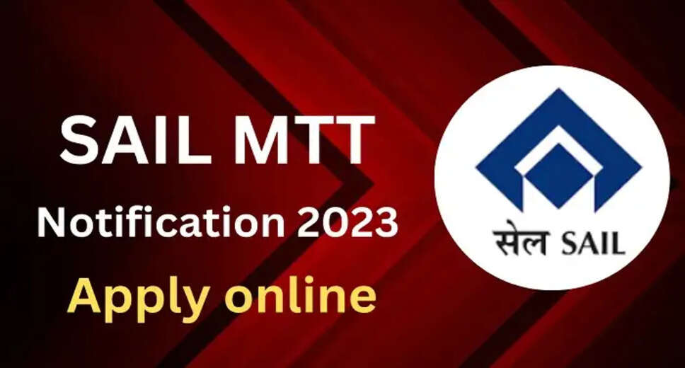 SAIL Management Trainee Recruitment 2023: Apply for 92 Posts