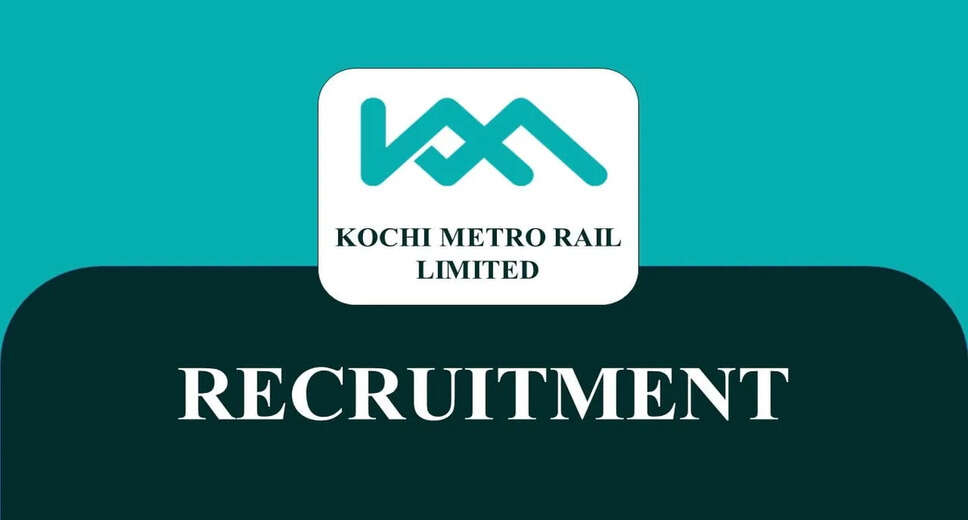 The Kochi Metro Rail Limited (KMRL) has released a notification for the recruitment of candidates for the post of Director. KMRL is looking out for candidates to fill 1 job opening for Director vacancies. This is a great opportunity for candidates who are seeking a job in the government sector. The last date to apply for KMRL Recruitment 2023 is 08/03/2023. Interested candidates can apply for the job through the official website of KMRL. In this blog post, we will discuss all the details related to the KMRL Recruitment 2023.  Post Name Director  The KMRL is looking out for candidates to fill 1 job opening for Director vacancies. The candidates who have been selected for the Director vacancies in KMRL will get a salary of Rs.180,000 - Rs.340,000 Per Month.  Total Vacancy 1 Posts  The KMRL Recruitment 2023 vacancy is 1.  Salary Rs.180,000 - Rs.340,000 Per Month  The candidates who have been selected for the Director vacancies in KMRL will get a salary of Rs.180,000 - Rs.340,000 Per Month.  Job Location - Kochi  The eligible candidates, who are perfectly eligible with the given qualification, are warmly invited for Director vacancies in KMRL Kochi.  Last Date to Apply 08/03/2023  The last date to apply for KMRL Recruitment 2023 is 08/03/2023.  Official Website kochimetro.org  Candidates can apply through the official website of KMRL, which is kochimetro.org.  Qualification for KMRL Recruitment 2023  Candidates can apply by knowing the required qualification for the preferred post. KMRL Recruitment 2023 qualification is B.Sc, B.Tech/B.E. Eligible candidates can apply for the job before the last date. Visit the official website of the KMRL to clear all your doubts regarding KMRL Recruitment 2023 for Director vacancies.  KMRL Recruitment 2023 Vacancy Count  KMRL Recruitment 2023 Vacancy details along with other information related to KMRL Recruitment 2023 are given here. The KMRL Recruitment 2023 vacancy is 1.    Steps to Apply for KMRL Recruitment 2023  Candidates must apply for KMRL Recruitment 2023 before the last date announced. Candidates who apply for the KMRL Recruitment 2023 can follow the procedure given to apply.  Step 1: Visit the official website of KMRL kochimetro.org.  Step 2: Search the notification for KMRL Recruitment 2023.  Step 3: Clearly read all the details given on the notification.  Step 4: Check the mode of application as per the official notification and proceed further.
