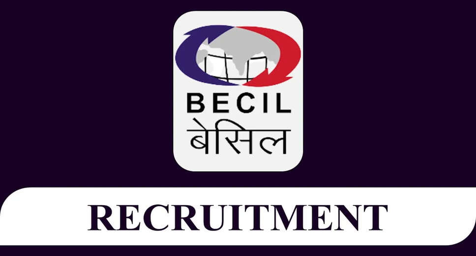 BECIL Recruitment 2023: A great opportunity has emerged to get a job (Sarkari Naukri) in Broadcast Engineering Consultants India Limited (BECIL). BECIL has sought applications to fill the posts of Manager, Speech Therapist and others (BECIL Recruitment 2023). Interested and eligible candidates who want to apply for these vacant posts (BECIL Recruitment 2023), can apply by visiting the official website of BECIL at becil.com. The last date to apply for these posts (BECIL Recruitment 2023) is 6 March 2023. Apart from this, candidates can also apply for these posts (BECIL Recruitment 2023) by directly clicking on this official link becil.com. If you want more detailed information related to this recruitment, then you can see and download the official notification (BECIL Recruitment 2023) through this link BECIL Recruitment 2023 Notification PDF. A total of 6 posts will be filled under this recruitment (BECIL Recruitment 2023) process. Important Dates for BECIL Recruitment 2023 Online Application Starting Date – Last date for online application - 6 March 2023 Details of posts for BECIL Recruitment 2023 Total No. of Posts- Manager, Speech Therapist & Other: 6 Posts Eligibility Criteria for BECIL Recruitment 2023 Manager, Speech Therapist & Others: Possess Post Graduate Degree in relevant subject from a recognized Institute and having experience Age Limit for BECIL Recruitment 2023 Manager, Speech Therapist and Others - The age of the candidates will be 40 years. Salary for BECIL Recruitment 2023 Manager, Speech Therapist & Other : 45300/- Selection Process for BECIL Recruitment 2023 Manager, Speech Therapist & Others : Will be done on the basis of Interview. How to apply for BECIL Recruitment 2023 Interested and eligible candidates can apply through the official website of BECIL (becil.com) by 6 March 2023. For detailed information in this regard, refer to the official notification given above. If you want to get a government job, then apply for this recruitment before the last date and fulfill your dream of getting a government job. You can visit naukrinama.com for more such latest government jobs information.