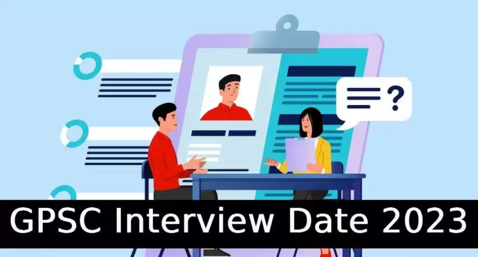 Check Your Dates: GPSC Assistant Engineer 2023 Interview Schedule Out
