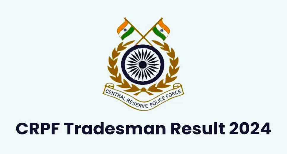 CRPF Constable (Technical & Tradesmen) Computer-Based Test Result 2023 Declared