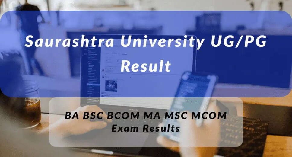 Saurashtra University UG & PG Results 2023 Declared: Check Your Scores Here! 