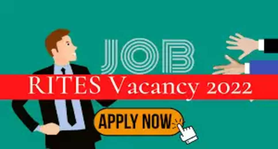 RITES Recruitment 2022: A great opportunity has come out to get a job (Sarkari Naukri) in Rail India Technical and Economic Service Limited (RITES). RITES has invited applications to fill the posts of Planning Engineer (Civil) (RITES Recruitment 2022). Interested and eligible candidates who want to apply for these vacant posts (RITES Recruitment 2022) can apply by visiting the official website of RITES, rites.com. The last date to apply for these posts (RITES Recruitment 2022) is 7 October.  Apart from this, candidates can also apply for these posts (RITES Recruitment 2022) directly by clicking on this official link rites.com. If you want more detail information related to this recruitment, then you can see and download the official notification (RITES Recruitment 2022) through this link RITES Recruitment 2022 Notification PDF. A total of 1 post will be filled under this recruitment (RITES Recruitment 2022) process.  Important Dates for RITES Recruitment 2022  Starting date of online application – 16 September  Last date to apply online - 7 October  RITES Recruitment 2022 Vacancy Details  Total No. of Posts – Planning Engineer (Civil) – 1 Post  Eligibility Criteria for RITES Recruitment 2022  Project Manager- B.Tech Degree in Civil from recognized Institute and experience  Age Limit for RITES Recruitment 2022  Candidates age limit should be between 18 to 65 years.  Salary for RITES Recruitment 2022  as per the rules of the department  Selection Process for RITES Recruitment 2022  Project Manager (Civil): To be done on the basis of Interview.  How to Apply for RITES Recruitment 2022  Interested and eligible candidates can apply through the official website of RITES (rites.com) latest by 7 October. For detailed information regarding this, you can refer to the official notification given above.  If you want to get a government job, then apply for this recruitment before the last date and fulfill your dream of getting a government job. You can visit naukrinama.com for more such latest government jobs information.