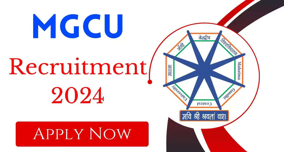 MGCU Recruitment 2024: Eligibility Criteria, Salary Details, and Application Process Revealed
