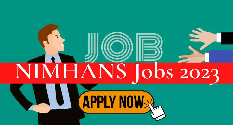 NIMHANS Recruitment 2023: A great opportunity has emerged to get a job (Sarkari Naukri) in the National Institute of Mental Health and Neurosciences (NIMHANS). NIMHANS has sought applications to fill the posts of Senior Resident (NIMHANS Recruitment 2023). Interested and eligible candidates who want to apply for these vacant posts (NIMHANS Recruitment 2023), can apply by visiting the official website of NIMHANS at nimhans.ac.in. The last date to apply for these posts (NIMHANS Recruitment 2023) is 14 March 2023.  Apart from this, candidates can also apply for these posts (NIMHANS Recruitment 2023) by directly clicking on this official link nimhans.ac.in. If you want more detailed information related to this recruitment, then you can see and download the official notification (NIMHANS Recruitment 2023) through this link NIMHANS Recruitment 2023 Notification PDF. A total of 1 post will be filled under this recruitment (NIMHANS Recruitment 2023) process.  Important Dates for NIMHANS Recruitment 2023  Starting date of online application -  Last date for online application – 16 March 2023  Details of posts for NIMHANS Recruitment 2023  Total No. of Posts: Senior Resident - 1 Post  Eligibility Criteria for NIMHANS Recruitment 2023  Senior Resident: MBBS, MD degree from recognized institute and experience  Age Limit for NIMHANS Recruitment 2023  The age limit of the candidates will be valid 40 years.  Salary for NIMHANS Recruitment 2023  Senior Resident : 105000/-  Selection Process for NIMHANS Recruitment 2023  Senior Resident : Will be done on the basis of written test.  How to apply for NIMHANS Recruitment 2023  Interested and eligible candidates can apply through the official website of NIMHANS (nimhans.ac.in) by 14 March 2023. For detailed information in this regard, refer to the official notification given above.  If you want to get a government job, then apply for this recruitment before the last date and fulfill your dream of getting a government job. You can visit naukrinama.com for more such latest government jobs information.