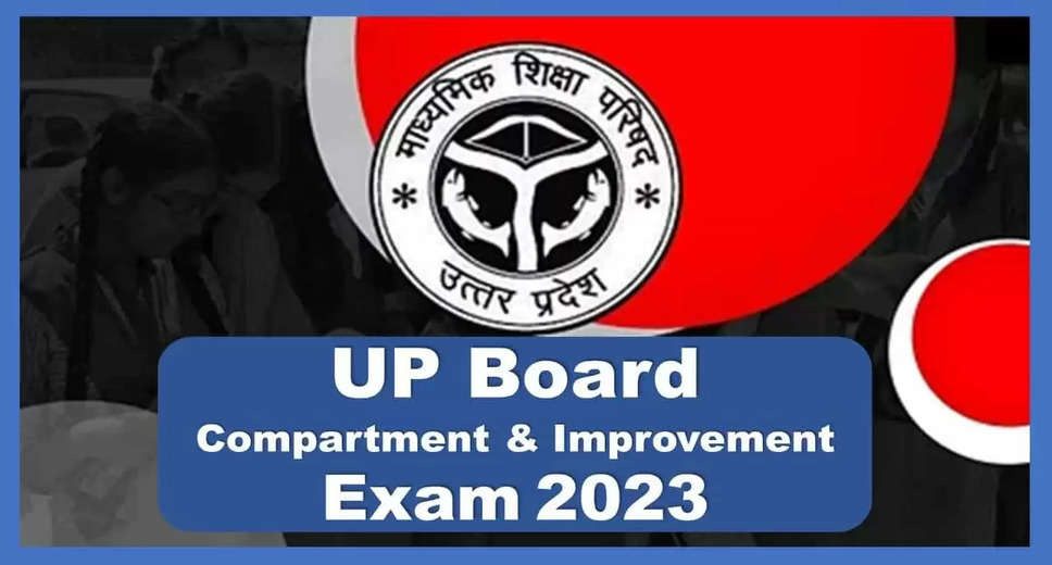 UP Board Compartment Exam 2024: Key Dates, Fee Structure, and More Details Revealed