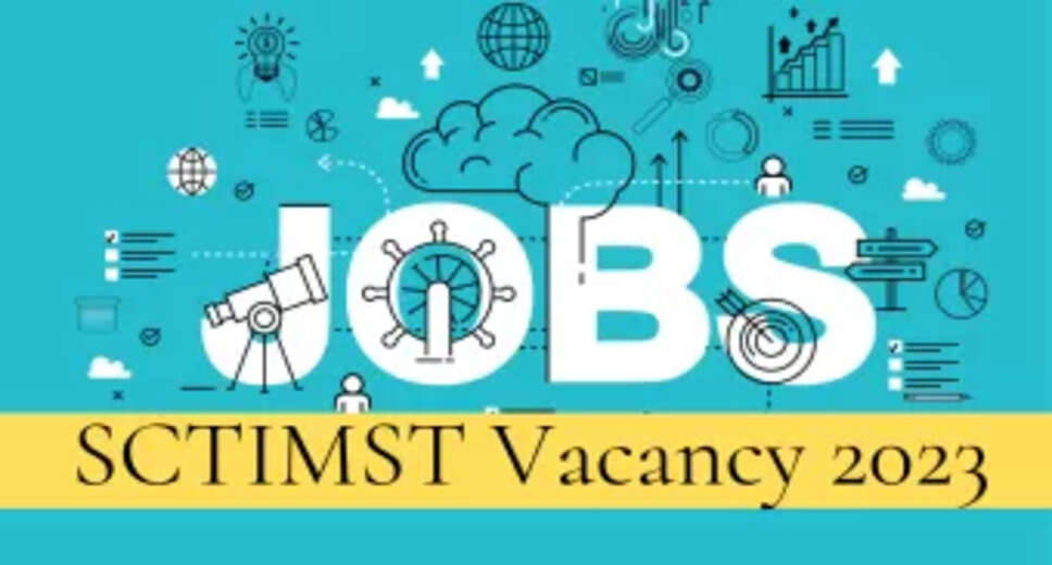 SCTIMST Recruitment 2023: A great opportunity has emerged to get a job (Sarkari Naukri) in Sree Chitra Tirunal Institute for Medical Sciences and Technology (SCTIMST). SCTIMST has sought applications to fill the posts of Senior Research Fellow (SCTIMST Recruitment 2023). Interested and eligible candidates who want to apply for these vacant posts (SCTIMST Recruitment 2023), can apply by visiting the official website of SCTIMST, sctimst.ac.in. The last date to apply for these posts (SCTIMST Recruitment 2023) is 24 January 2023. Apart from this, candidates can also apply for these posts (SCTIMST Recruitment 2023) by directly clicking on this official link sctimst.ac.in. If you need more detailed information related to this recruitment, then you can view and download the official notification (SCTIMST Recruitment 2023) through this link SCTIMST Recruitment 2023 Notification PDF. A total of 1 posts will be filled under this recruitment (SCTIMST Recruitment 2023) process. Important Dates for SCTIMST Recruitment 2023 Starting date of online application - Last date for online application – 24 January 2023 Details of posts for SCTIMST Recruitment 2023 Total No. of Posts- 1 Eligibility Criteria for SCTIMST Recruitment 2023 Senior Research Fellow - MBBS degree from any recognized institute and experience. Age Limit for SCTIMST Recruitment 2023 Candidates age limit should be 35 years. Salary for SCTIMST Recruitment 2023 35000/- per month Selection Process for SCTIMST Recruitment 2023 Selection Process Candidates will be selected on the basis of Interview. How to apply for SCTIMST Recruitment 2023 Interested and eligible candidates can apply through the official website of SCTIMST sctimst.ac.in by 24 January 2023. For detailed information in this regard, refer to the official notification given above. If you want to get a government job, then apply for this recruitment before the last date and fulfill your dream of getting a government job. You can visit naukrinama.com for more such latest government jobs information.