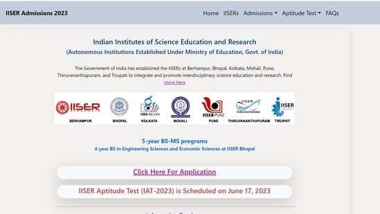 IISER Opens Registration for Aptitude Test (IAT) 2024: Apply Now