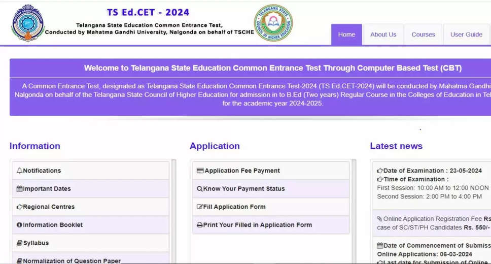 Rajasthan PTET 2024 Applications Start: Apply Now for BEd Admission 