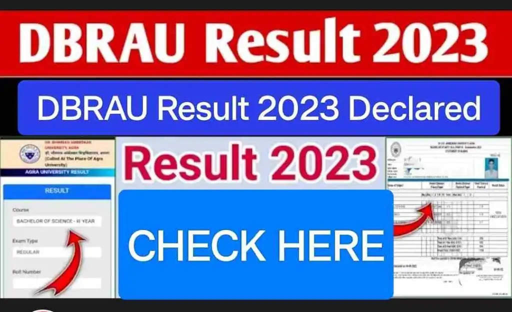 Dr Bhimrao Ambedkar University Results 2023 Announced: Check UG, PG ...