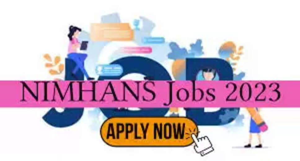 NIMHANS Recruitment 2023: A great opportunity has emerged to get a job (Sarkari Naukri) in the National Institute of Mental Health and Neurosciences (NIMHANS). NIMHANS has sought applications to fill the posts of Junior Research Fellow (NIMHANS Recruitment 2023). Interested and eligible candidates who want to apply for these vacant posts (NIMHANS Recruitment 2023), can apply by visiting the official website of NIMHANS at nimhans.ac.in. The last date to apply for these posts (NIMHANS Recruitment 2023) is 2 March 2023. Apart from this, candidates can also apply for these posts (NIMHANS Recruitment 2023) by directly clicking on this official link nimhans.ac.in. If you want more detailed information related to this recruitment, then you can see and download the official notification (NIMHANS Recruitment 2023) through this link NIMHANS Recruitment 2023 Notification PDF. A total of 1 post will be filled under this recruitment (NIMHANS Recruitment 2023) process. Important Dates for NIMHANS Recruitment 2023 Starting date of online application - Last date for online application – 2 March 2023 Details of posts for NIMHANS Recruitment 2023 Total No. of Posts: Junior Research Fellow - 1 Post Eligibility Criteria for NIMHANS Recruitment 2023 Junior Research Fellow: M.Sc degree in Life Science from recognized institute and experience Age Limit for NIMHANS Recruitment 2023 The age limit of the candidates will be valid 28 years. Salary for NIMHANS Recruitment 2023 Junior Research Fellow : 35000/- Selection Process for NIMHANS Recruitment 2023 Junior Research Fellow: Will be done on the basis of written test. How to apply for NIMHANS Recruitment 2023 Interested and eligible candidates can apply through the official website of NIMHANS (nimhans.ac.in) by 2 March 2023. For detailed information in this regard, refer to the official notification given above. If you want to get a government job, then apply for this recruitment before the last date and fulfill your dream of getting a government job. You can visit naukrinama.com for more such latest government jobs information.