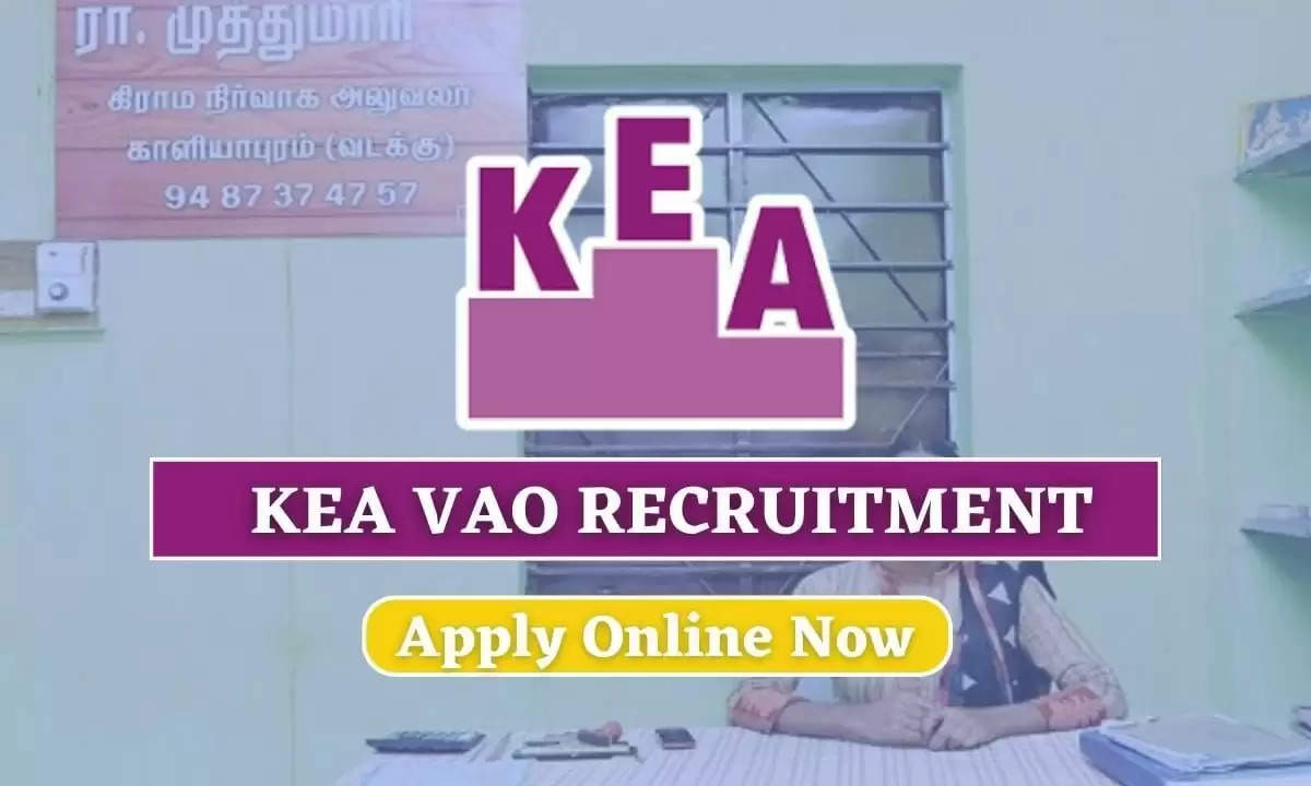 KEA Village Administrative Officer 2024: Reopened Online Application Form Available Now