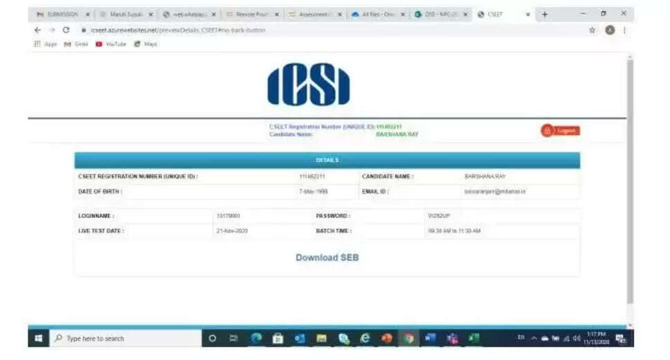 ICSI CSEET Mock Test July 2024 Live Now – Guide to Download Safe Exam Browser from icsi.edu