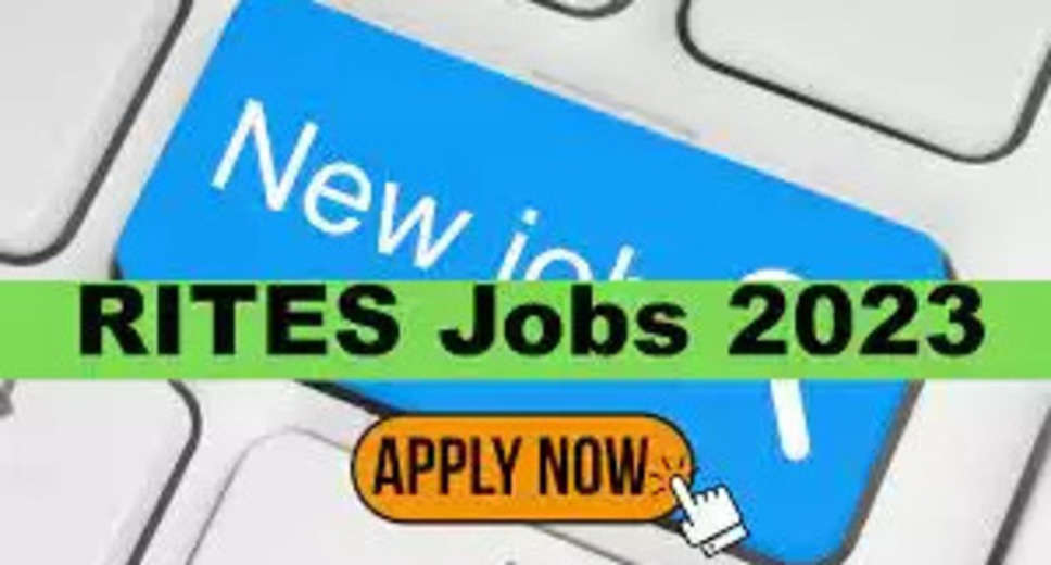 RITES Recruitment 2023: A great opportunity has emerged to get a job (Sarkari Naukri) in RITES. RITES has sought applications to fill the posts of Junior and Assistant Manager (RITES Recruitment 2023). Interested and eligible candidates who want to apply for these vacant posts (RITES Recruitment 2023), can apply by visiting the official website of RITES (rites.com). The last date to apply for these posts (RITES Recruitment 2023) is 3 February is 2023.  Apart from this, candidates can also apply for these posts (RITES Recruitment 2023) directly by clicking on this official link (rites.com). If you want more detailed information related to this recruitment, then you can read this link RITES Recruitment 2023 Notification PDF You can view and download the official notification (RITES Recruitment 2023) through RITES Recruitment 2023. A total of 6 posts will be filled under this recruitment (RITES Recruitment 2023) process.  Important Dates for RITES Recruitment 2023  Starting date of online application -  Last date for online application – 3 February 2023  Location- Gurgaon  Details of posts for RITES Recruitment 2023  Total No. of Posts-  Junior & Assistant Manager - 6 Posts  Eligibility Criteria for RITES Recruitment 2023  Junior and Assistant Manager: MBA degree from recognized institute and experience  Age Limit for RITES Recruitment 2023  The age of the candidates will be valid 35 years.  Salary for RITES Recruitment 2023  Junior and Assistant Manager - As per the rules of the department  Selection Process for RITES Recruitment 2023  Junior & Assistant Manager - Will be done on the basis of Interview.  How to apply for RITES Recruitment 2023  Interested and eligible candidates can apply through RITES official website (rites.com) by 3 February 2023. For detailed information in this regard, refer to the official notification given above.    If you want to get a government job, then apply for this recruitment before the last date and fulfill your dream of getting a government job. You can visit naukrinama.com for more such latest government jobs information.
