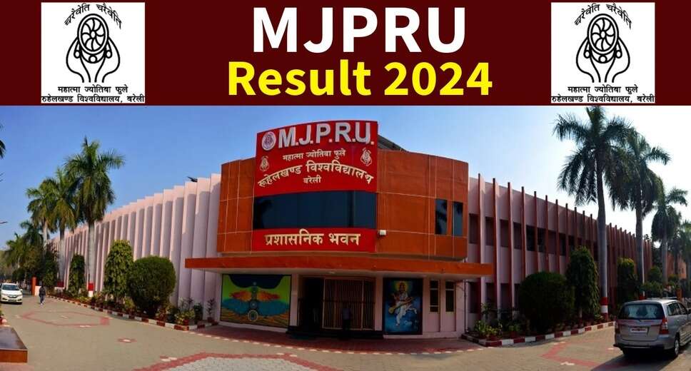 MJPRU 2024 Results Available: Check and Download UG/PG Marksheet at mjpruiums.in