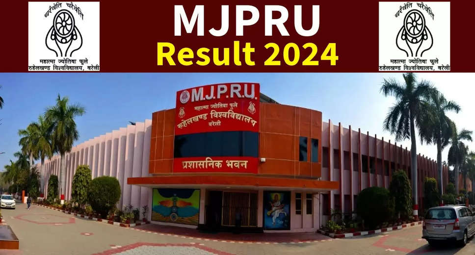 MJPRU 2024: UG and PG Exam Results Now Live, Access Mark Sheets PDF