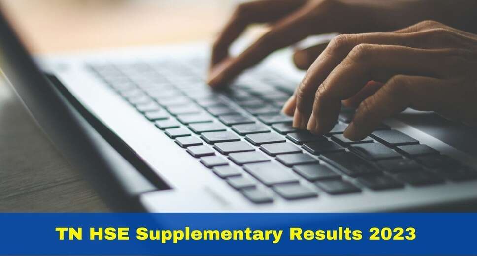 TN HSE Supplementary Exams Revaluation Results To Be Announced At dge.tn.gov.in