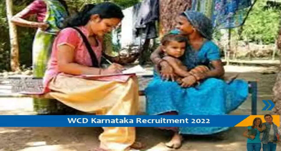 WCD KArnataka