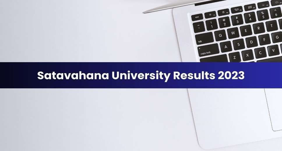 Satavahana University B.Pharmacy Results 2023 Out: Download Marksheet Here