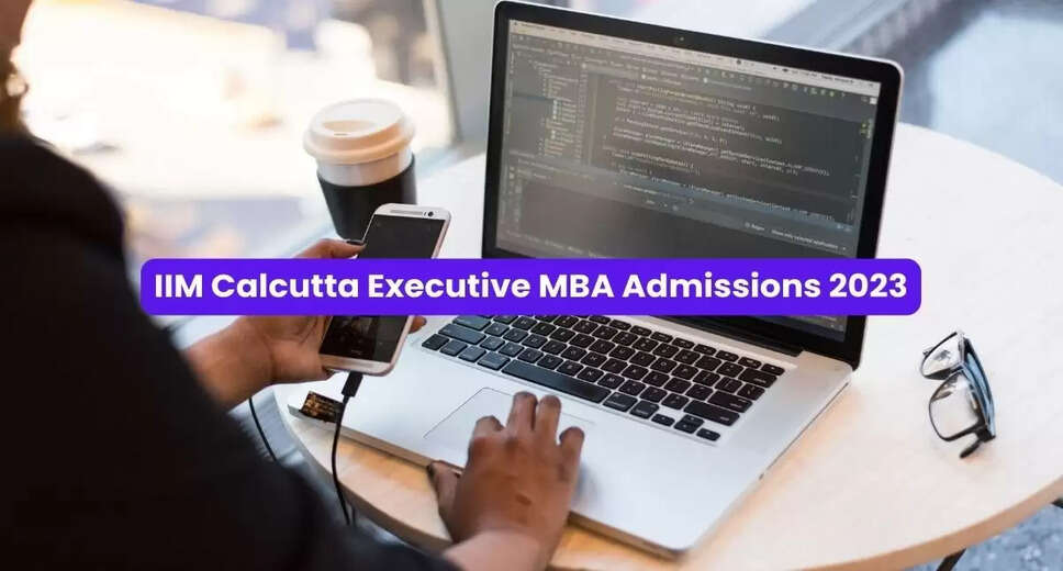 Empower Your Career with IIM Calcutta's MBA for Working Professionals: Admissions Open for 2023